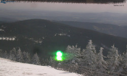 Lysá hora, pohled na východ