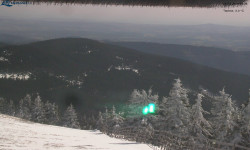 Lysá hora, pohled na východ