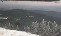 Lysá hora, pohled na východ