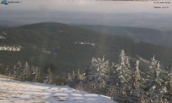 Lysá hora, pohled na východ