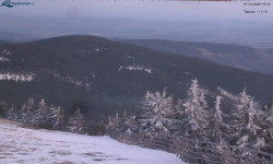 Lysá hora, pohled na východ