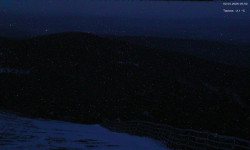 Lysá hora, pohled na východ