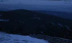 Lysá hora, pohled na východ