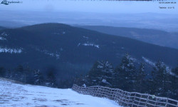 Lysá hora, pohled na východ