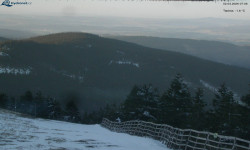 Lysá hora, pohled na východ