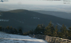 Lysá hora, pohled na východ