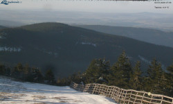 Lysá hora, pohled na východ