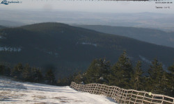 Lysá hora, pohled na východ