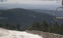 Lysá hora, pohled na východ