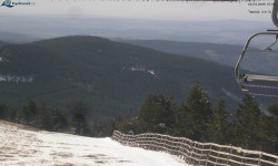 Lysá hora, pohled na východ