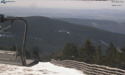 Lysá hora, pohled na východ