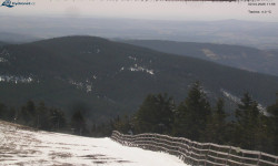 Lysá hora, pohled na východ