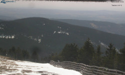 Lysá hora, pohled na východ