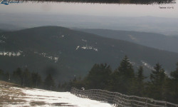 Lysá hora, pohled na východ