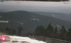 Lysá hora, pohled na východ