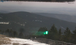 Lysá hora, pohled na východ