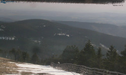 Lysá hora, pohled na východ