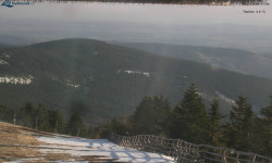 Lysá hora, pohled na východ