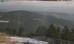 Lysá hora, pohled na východ