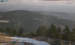 Lysá hora, pohled na východ