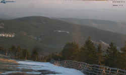 Lysá hora, pohled na východ