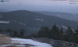 Lysá hora, pohled na východ