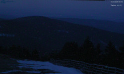 Lysá hora, pohled na východ