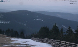 Lysá hora, pohled na východ