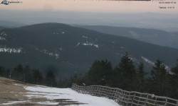 Lysá hora, pohled na východ