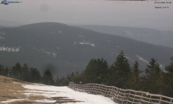 Lysá hora, pohled na východ