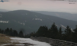 Lysá hora, pohled na východ