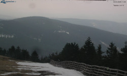 Lysá hora, pohled na východ