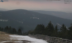 Lysá hora, pohled na východ