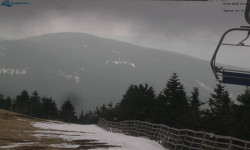 Lysá hora, pohled na východ