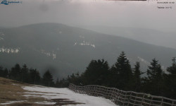 Lysá hora, pohled na východ