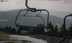 Lysá hora, pohled na východ