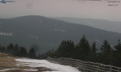 Lysá hora, pohled na východ