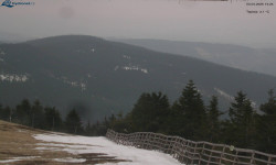 Lysá hora, pohled na východ