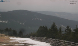 Lysá hora, pohled na východ