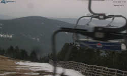 Lysá hora, pohled na východ