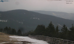 Lysá hora, pohled na východ