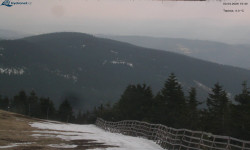 Lysá hora, pohled na východ