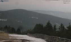 Lysá hora, pohled na východ