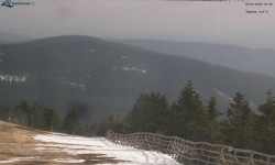 Lysá hora, pohled na východ