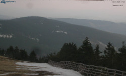 Lysá hora, pohled na východ