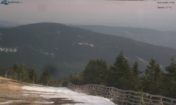 Lysá hora, pohled na východ