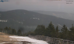 Lysá hora, pohled na východ