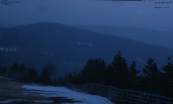 Lysá hora, pohled na východ