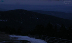 Lysá hora, pohled na východ