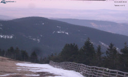 Lysá hora, pohled na východ